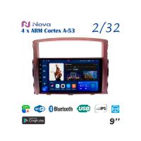 Nova A8  iPs 9"  для Mitsubishi Pajero IV 2006 - 2019