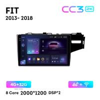 Teyes CC3 2К 10"  4/32 4G  для Honda Fit 2013 - 2018