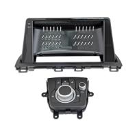 Mazda 3  Axela 2014+ Рамка с джестиком для установки универсальных 9-ти дюймовых магнитол