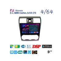 Nova Ts10  Qled  9" 4G  для Subaru Forester XV, Impreza 2013 - 2019