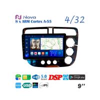 Nova Ts18  iPs  9" 4G  для Honda Civic 2000 - 2006