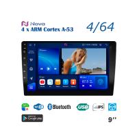 Автомагнитола  Nova A8 Т  iPs 9" 4/64 Gb  WiFi