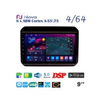 Nova Ts10  Qled  9" 4G  для Suzuki Ignis 2015 - 2018