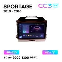 Teyes CC3 2К 9"  4/32 Гб 4G  для KIA Sportage 2010 - 2016