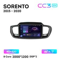 Teyes CC3 2К 10"  4/32 Гб 4G  для KIA Sportage 2015 - 2020