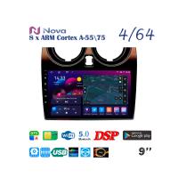 Nova Ts10  Qled  9" 4G  для Nissan Qashkai Dualis 2007 - 2014