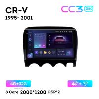 Teyes CC3 2К 9"  4/32 Гб 4G  для Honda CR-V 1995 - 2001