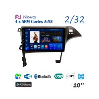 Nova A8  iPs 10" для Toyota Prius 2009 - 2015 BLACK