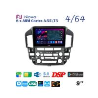 Nova Ts10  Qled  9" 4G  для Toyota Harrier 1997-2002 Тип 2