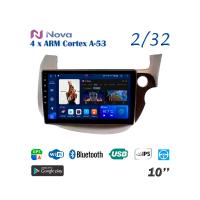 Nova A8  iPs 10"  для Honda Fit 2007 - 2013