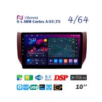 Nova Ts10 Qled 10" 4G  для Nissan Sylphy, Sentra 2014 - 2020