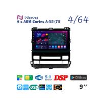 Nova Ts10  Qled  9" 4G  для Toyota Prado 120  Lexus GX 470 2002 - 2009 Тип 2