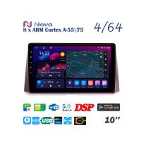Nova Ts10  Qled 10" 4G  для Toyota Corolla 2018 - 2020