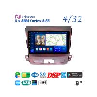 Nova Ts18  iPs  9" 4G  для Mitsubishi Outlander 2007 - 2012
