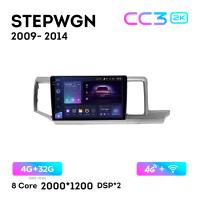 Teyes CC3 2К 10"  4/32 Гб 4G  для Honda Stepwgn 2009 - 2014