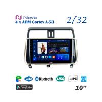 Nova A8  iPs 10" для Toyota Prado 150  2018 - 2024