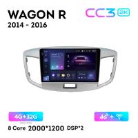 Teyes CC3 2К 9"  4/32 Гб 4G  для Suzuki Wagon R 2014 - 2016