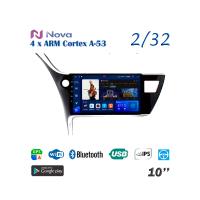 Nova A8  iPs 10"  для Toyota Corolla 2016 - 2018 LHD