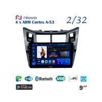 Nova A8   iPs 9"  для Toyota Vitz 2005 - 2010  Тип 2