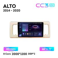 Teyes CC3 2К 9"  4/32 Гб 4G  для Suzuki Alto Works 2014 - 2020