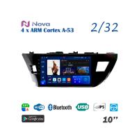Nova A8  iPs 10"  для Toyota Corolla 2014 - 2016 LHD