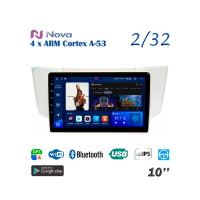 Nova A8  iPs 10"  для Toyota Harrier Lexus RX 2003 - 2009