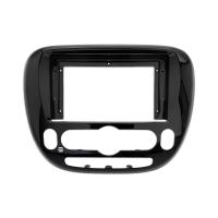 Kia Soul 2014 - 2016 Рамка для установки универсальных 9-ти дюймовых магнитол  климат