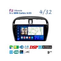 Nova Ts18  iPs  9" 4G  для Mitsubishi Mirage 2012 - 2020