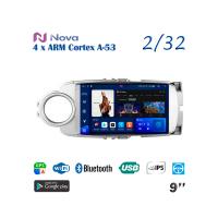 Nova A8   iPs 9"  для Toyota Vitz 2010 - 2014