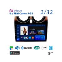 Nova A8  iPs 9"  для Nissan Qashkai Dualis 2007 - 2014