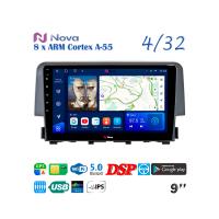 Nova Ts18  iPs  9" 4G  для Honda Civic 2016 - 2019