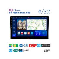 Nova Ts18  iPs  10" 4G  для Toyota Hiace 2010 - 2020 Тип 1