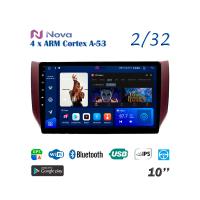 Nova A8  iPs 10" для Nissan Sylphy, Sentra 2014 - 2020