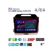 Nova Ts10  Qled 9" 4G  для KIA Sportage 2010 - 2016