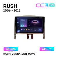 Teyes CC3 2К 9"  4/32 Гб 4G  для Toyota Rush 2006 - 2016