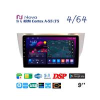 Nova Ts10  Qled  9" 4G  для Toyota Harrier Lexus RX 2003-2009
