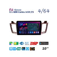 Nova Ts10  Qled 10" 4G  для Toyota Rav 4 2013 - 2017