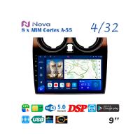 Nova Ts18  iPs  9" 4G  для Nissan Qashkai Dualis 2007 - 2014