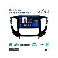 Nova A8  iPs 9"  для Mitsubishi L200 2015 - 2018 Тип 1