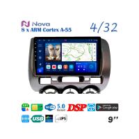 Nova Ts18  iPs  9" 4G  для Honda Fit 2001 - 2007 Тип 2