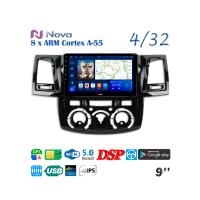 Nova Ts18  iPs  9" 4G  для Toyota Hilux 2011 - 2015 Тип 2