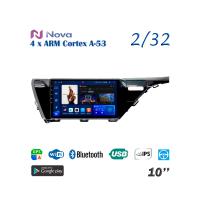 Nova A8  iPs 10"  для Toyota Camry 2018 - 2020  LHD