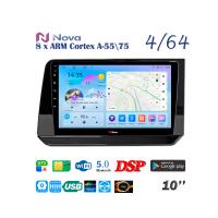 Nova Ts10  Qled 10" 4G  для Nissan Note RHD 2021 +