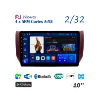 Nova A8  iPs 10" для Nissan Bluebird Sentra Tiida 2014 - 2020