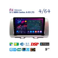 Nova Ts10  Qled  9" 4G  для Toyota bB 2005 - 2016