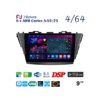 Nova Ts10  Qled  9" 4G  для Toyota Prius A 2011 - 2013