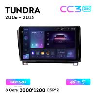 Teyes CC3 2К 10"  4/32 Гб 4G  для Toyota Tundra  2006 - 2013