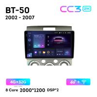 Teyes CC3 2К 9"  4/32 Гб 4G  для Mazda BT-50 2006 - 2010