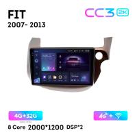 Teyes CC3 2К 10"  4/32 4G  для Honda Fit 2007 - 2013