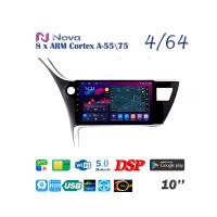 Nova Ts10  Qled 10" 4G  для Toyota Corolla 2016 - 2018 LHD